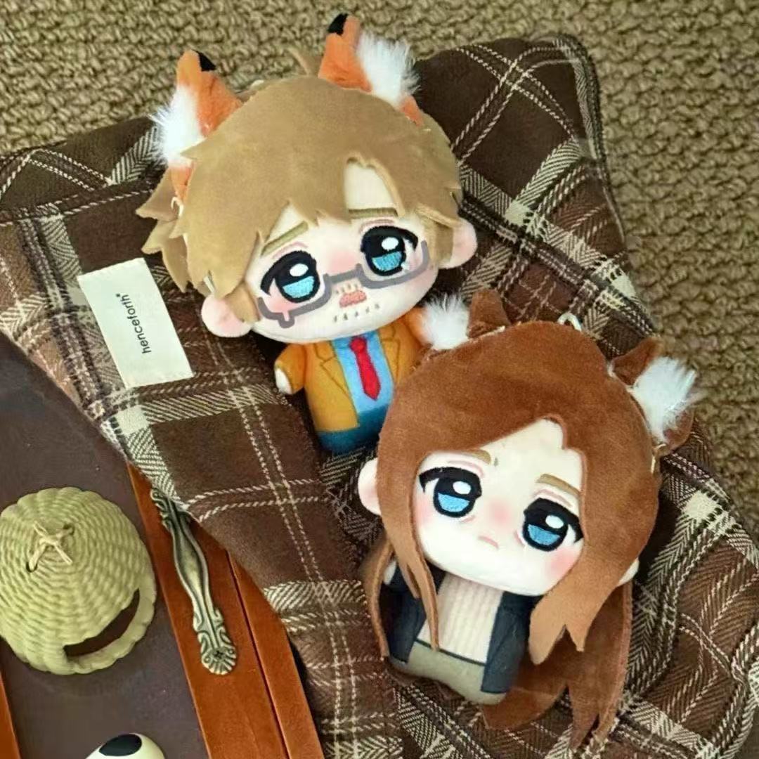 Plush Doll Anime - دمية محشوة ناعمة بطول 10 سم
