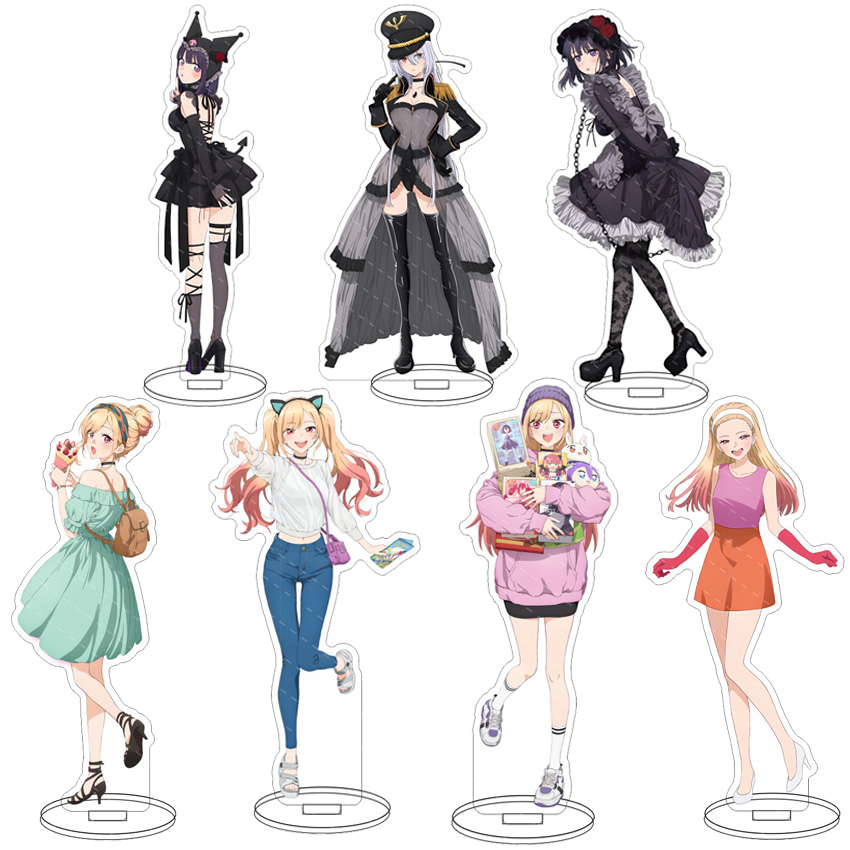 Anime Merchandise Collection - حامل أكريليك للأنمي بطول 16 سم،