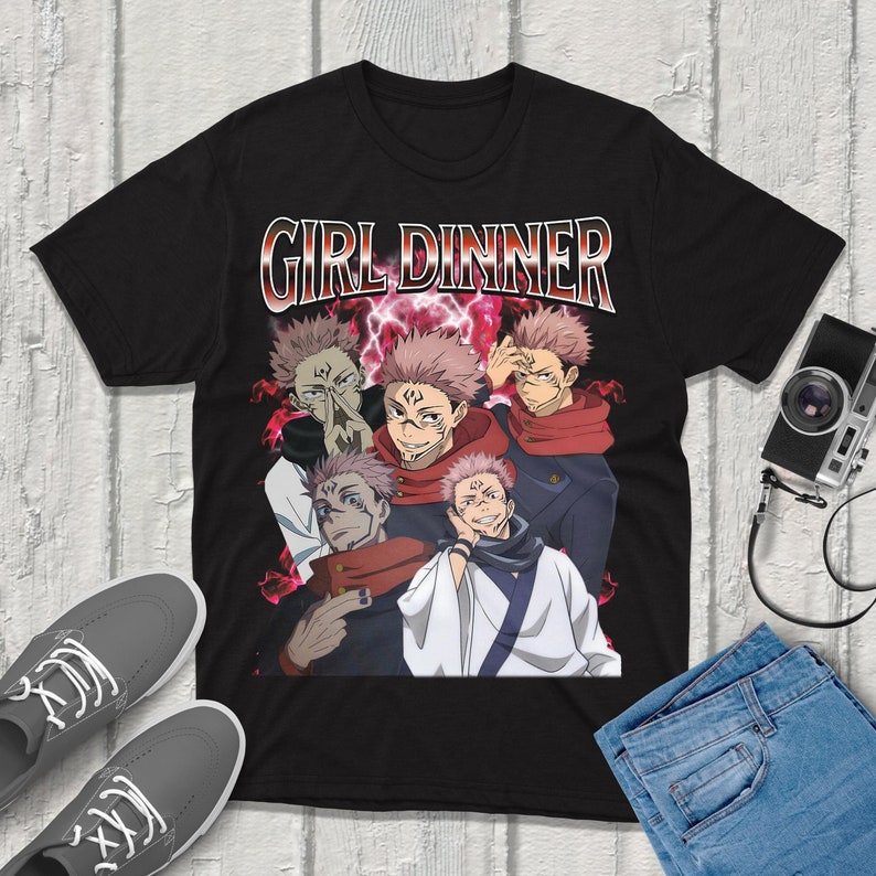 Anime Merchandise Shirt - تي شيرت Sukuna Jujutsu-Kaisen ملابس الشارع