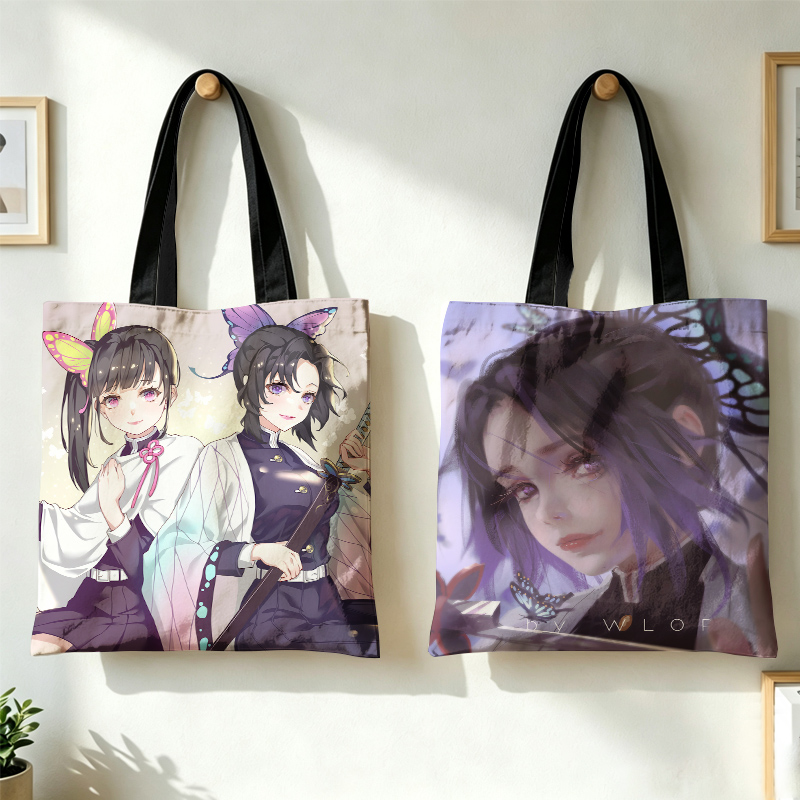 Anime Tote Bag - حقيبة يد نسائية من Demon Slayer