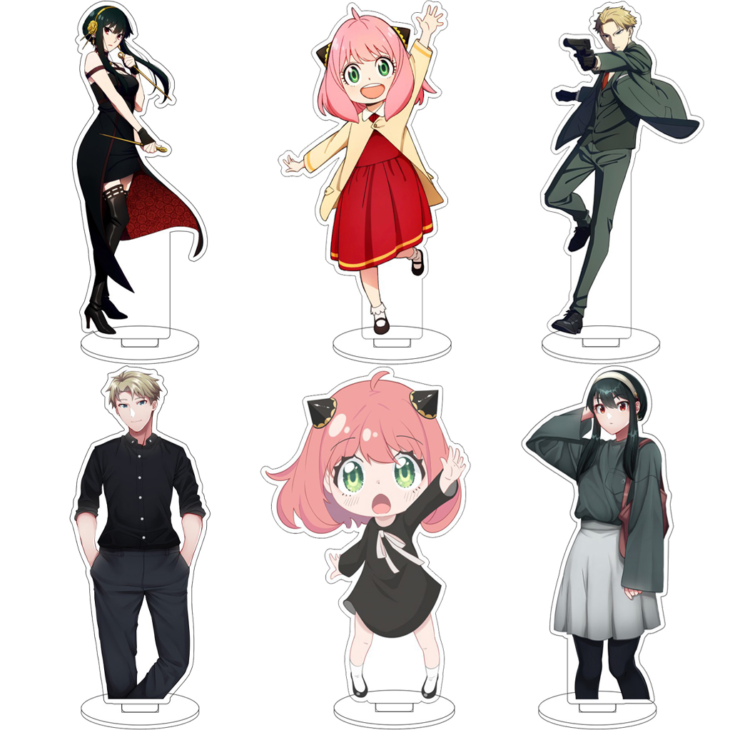 Anime Merchandise Collection - تماثيل أكريليك أنمي SPY×FAMILY بطول 16