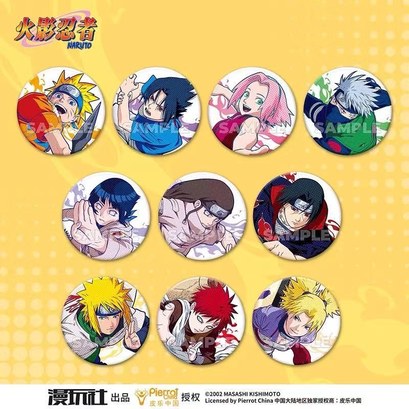 Anime Merchandise Wholesale - الأصلي ناروتو بقعة سلسلة القصدير شارة