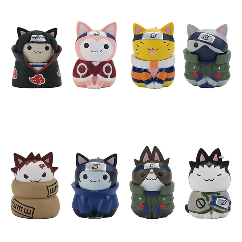 Rare Anime Merchandise - ألعاب شخصيات أنيمي ناروتو اللطيفة الصغيرة