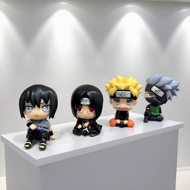 Anime Merchandise Wholesale - نموذج شخصية ناروتو الكرتونية اللطيفة، دمية