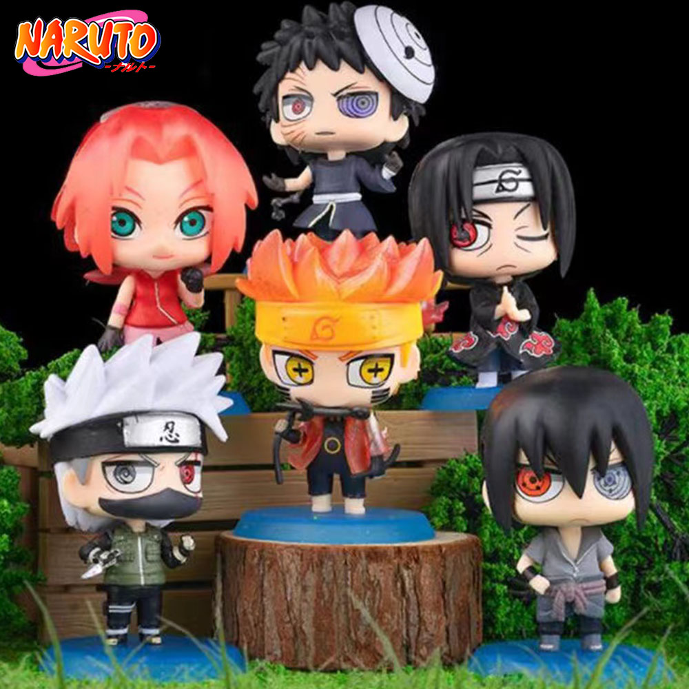 Rare Anime Merchandise - حار 6 قطعة/المجموعة ناروتو شيبودن أنيمي