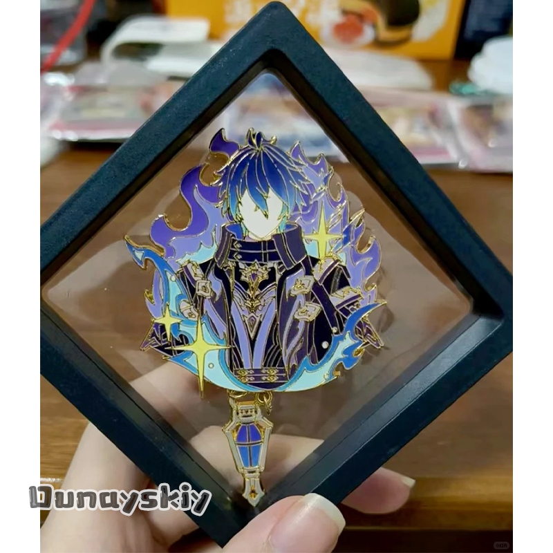 Anime Merchandise Jacket - CR6.18* شارة معدنية محفورة سداسية الشكل