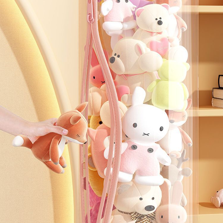 برميل تخزين ألعاب محشوة شفاف ب - مراجعة Plush Doll Anime وسعره