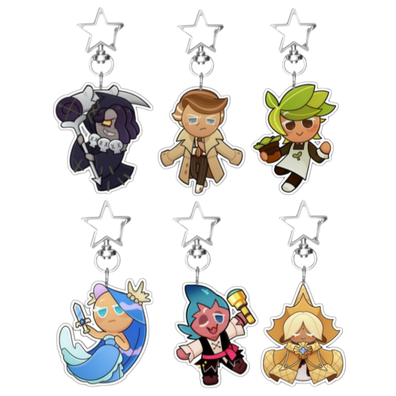 سلسلة مفاتيح أكريليك 6 سم لـ C - مراجعة Anime Kingdom Merchandise وسعره