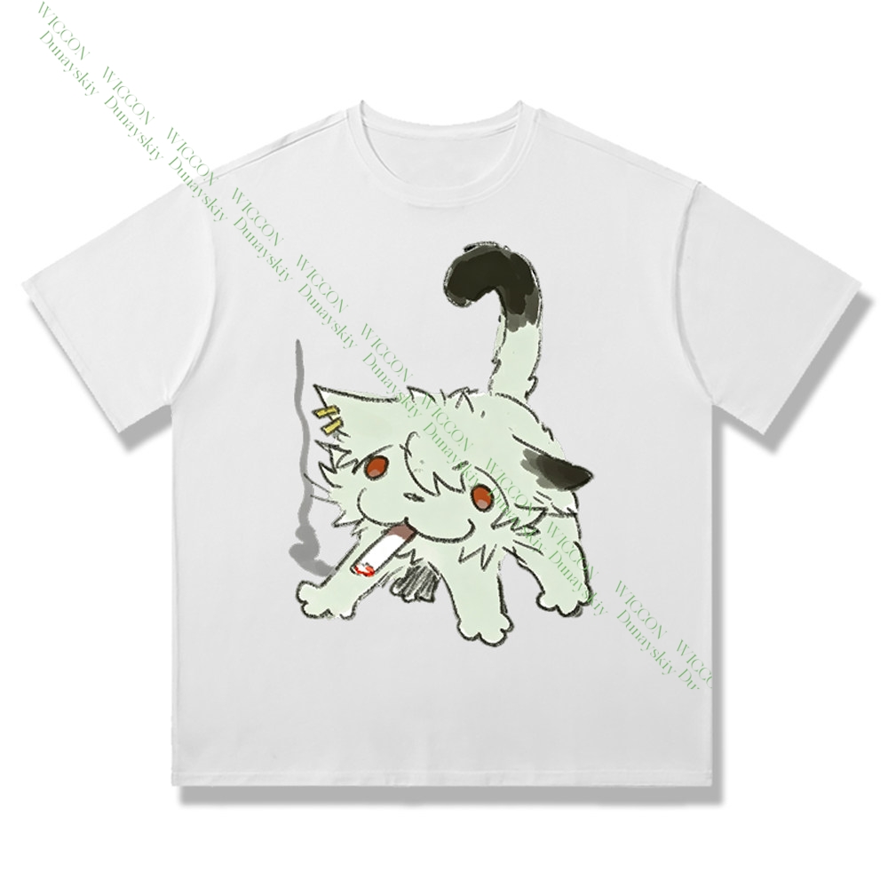 تي شيرت قطني بأكمام قصيرة بطبا - مراجعة Anime Merchandise Shirt وسعره