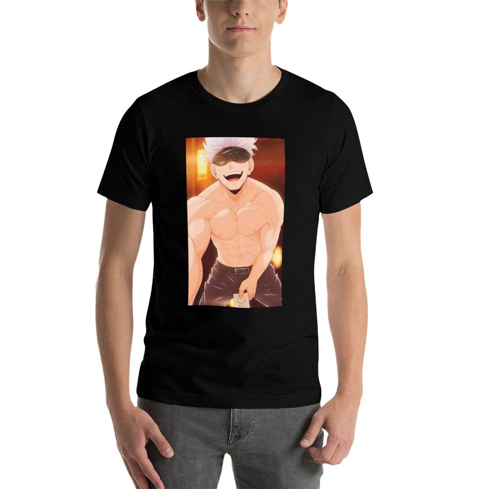 تي شيرت جوجو ساتورو ميرتشاندائ - مراجعة Anime Merchandise Shirt وسعره