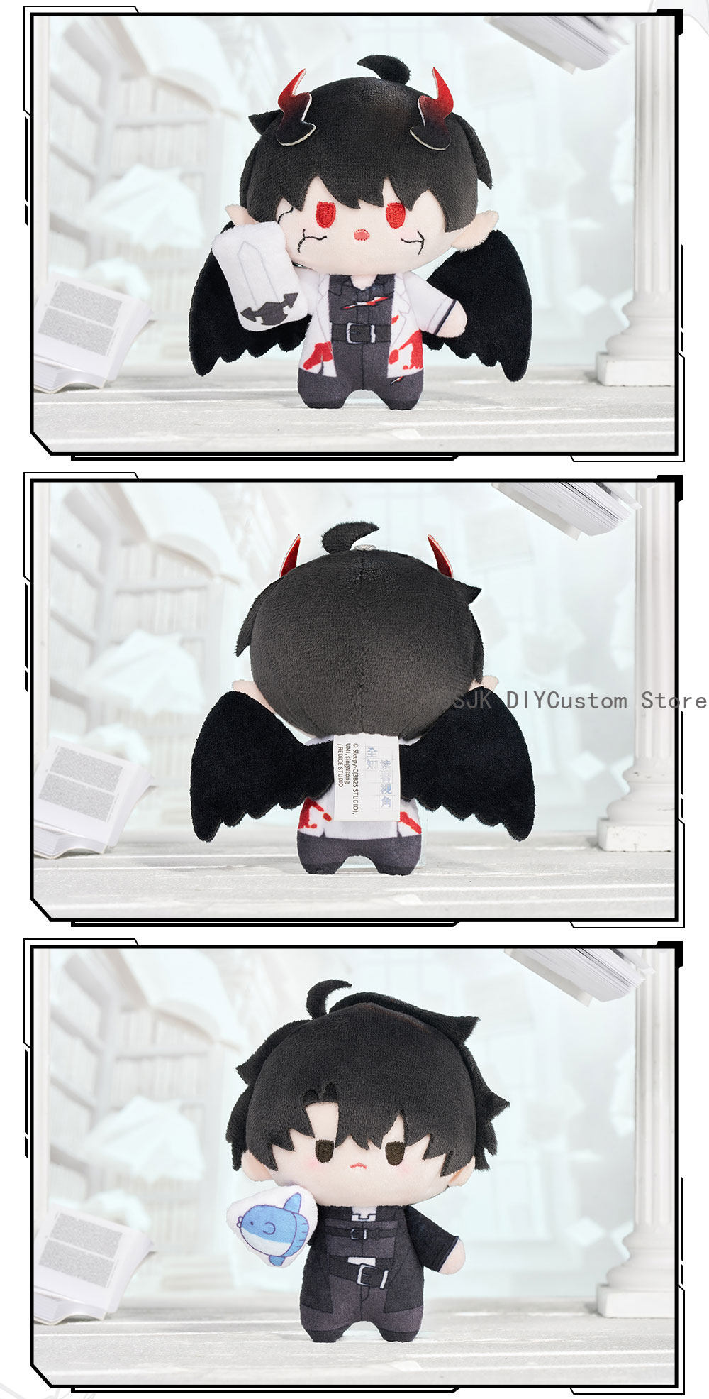 دمية قطيفة صغيرة بحجم 10 سم لش - مراجعة Plush Doll Anime وسعره