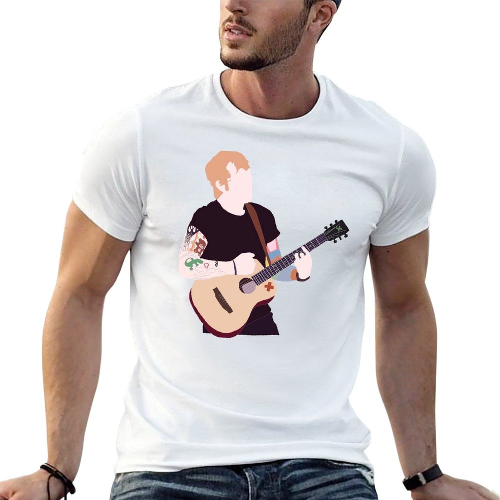 البضائع الرسمية من إد شيران، ت - مراجعة Anime Merchandise Shirt وسعره