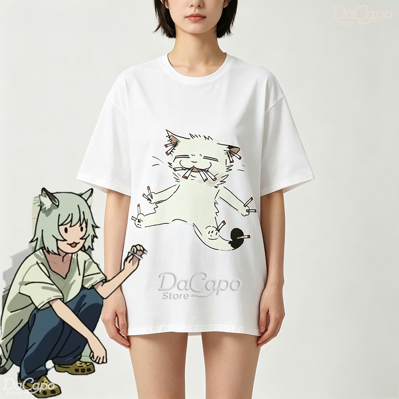 تي شيرت قطني بأكمام قصيرة بطبا - مراجعة Anime Merchandise Shirt وسعره