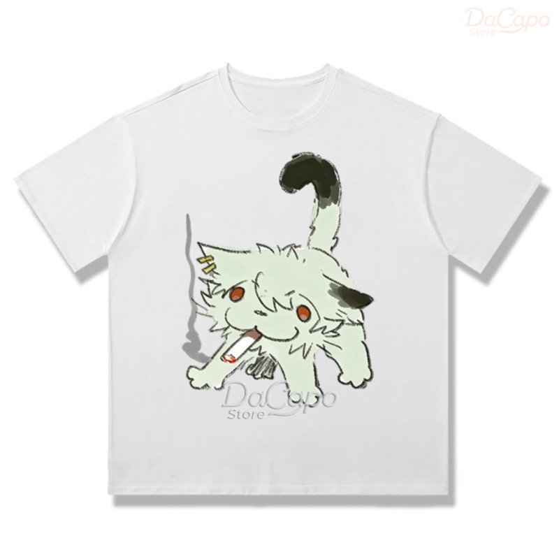 تي شيرت قطني بأكمام قصيرة بطبا - مراجعة Anime Merchandise Shirt وسعره