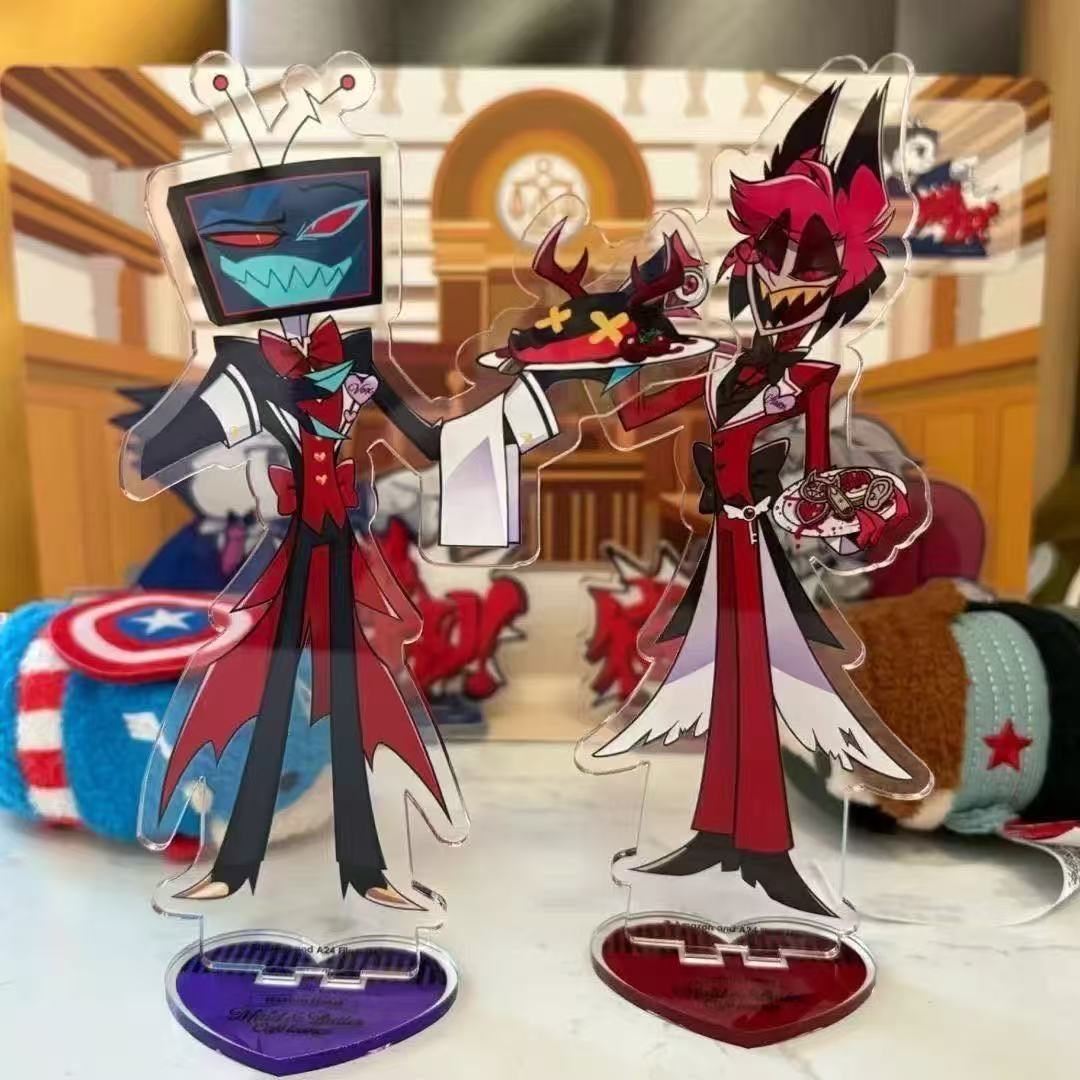 2 قطعة ملحقات أنيمي Hazbin Ala - مراجعة Anime Merchandise Collection وسعره