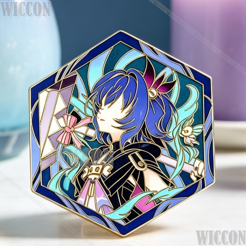 دبابيس وشارات جينشين إمباكت ال - مراجعة Anime Merchandise Jacket وسعره