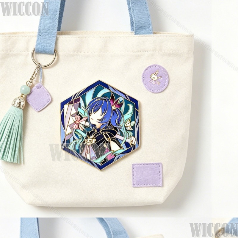 دبابيس وشارات جينشين إمباكت ال - مراجعة Anime Merchandise Jacket وسعره