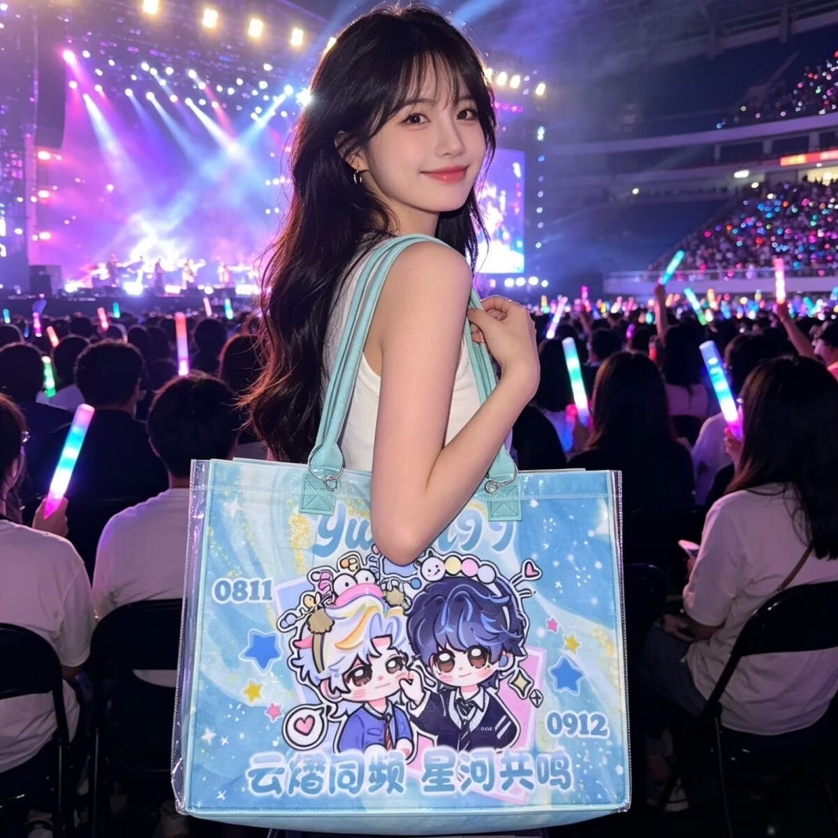 حقيبة يد يون يي شينغ هي مُعدّل - مراجعة Anime Tote Bag وسعره