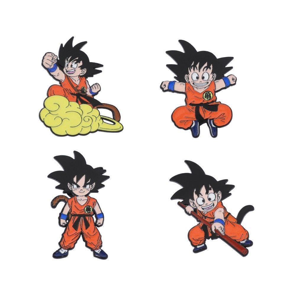 دبوس معدني لطيف لشخصية سون غوك - مراجعة Anime Merchandise Wholesale وسعره