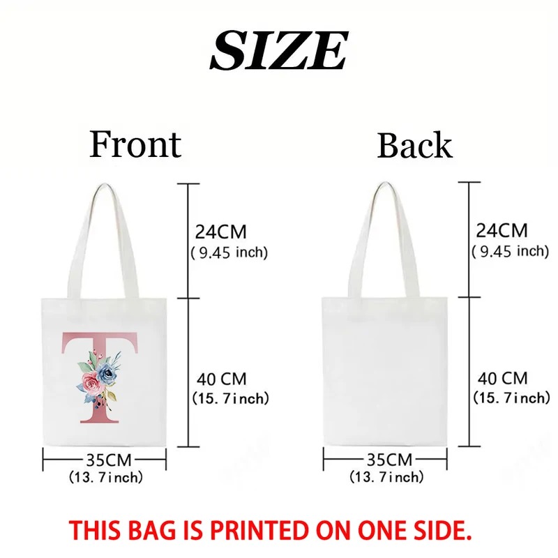 حقيبة قماشية مطبوعة برسومات قط - مراجعة Anime Tote Bag وسعره