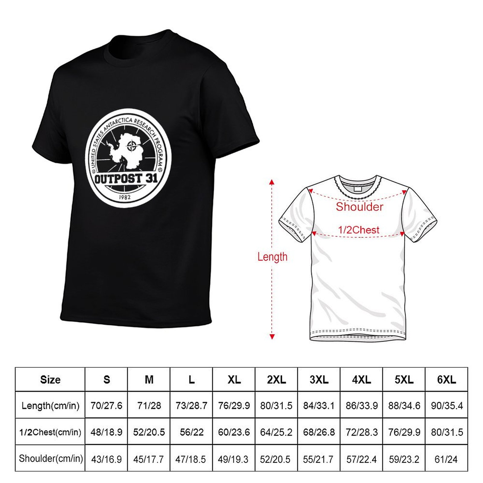 تي شيرت Outpost 31 Logo MERCHA - مراجعة Anime Merchandise Shirt وسعره