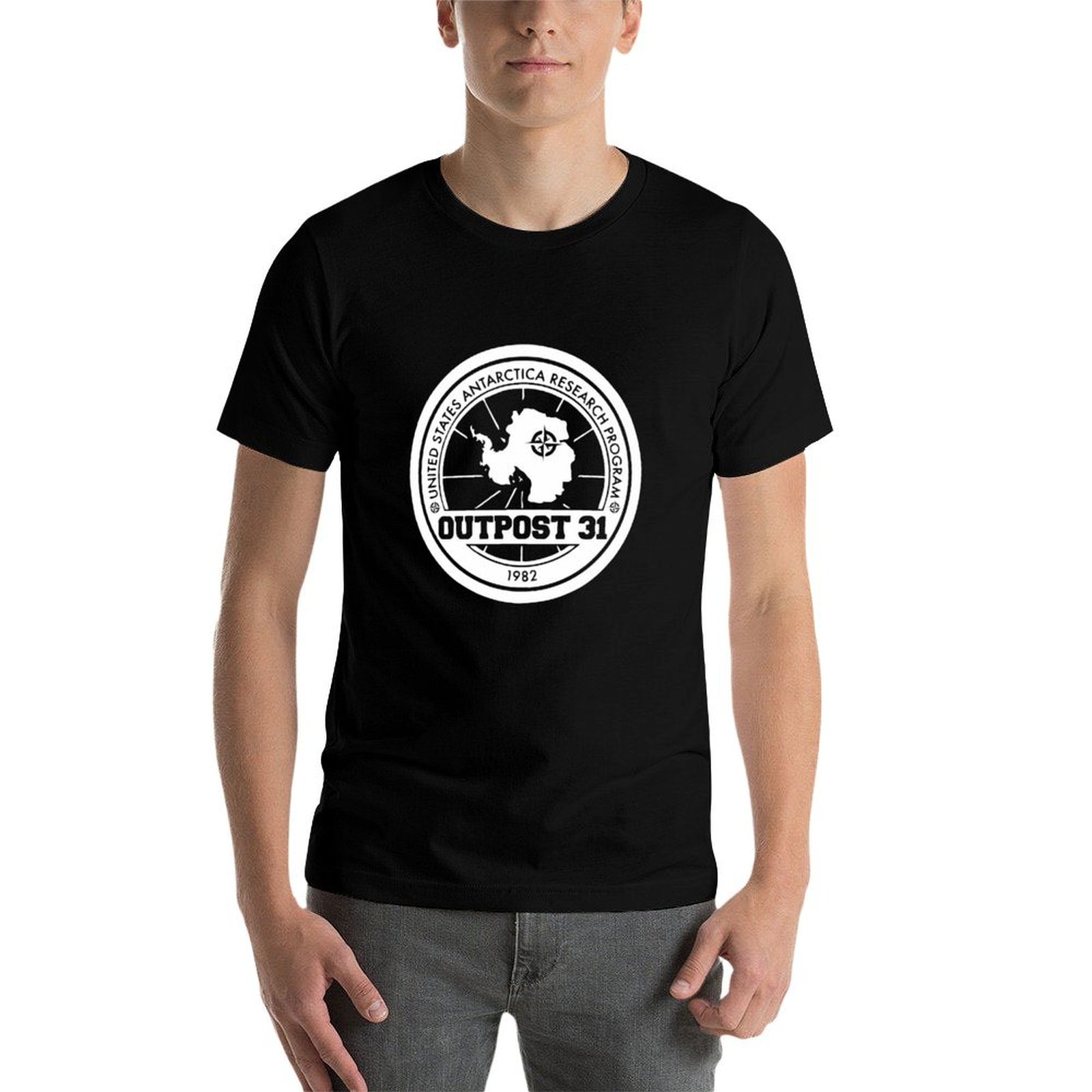 تي شيرت Outpost 31 Logo MERCHA - مراجعة Anime Merchandise Shirt وسعره