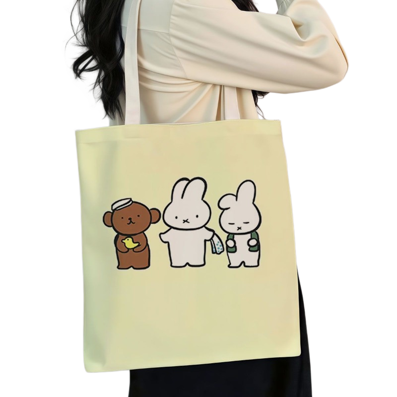 حقيبة كتف قماشية خفيفة الوزن و - مراجعة Anime Tote Bag وسعره