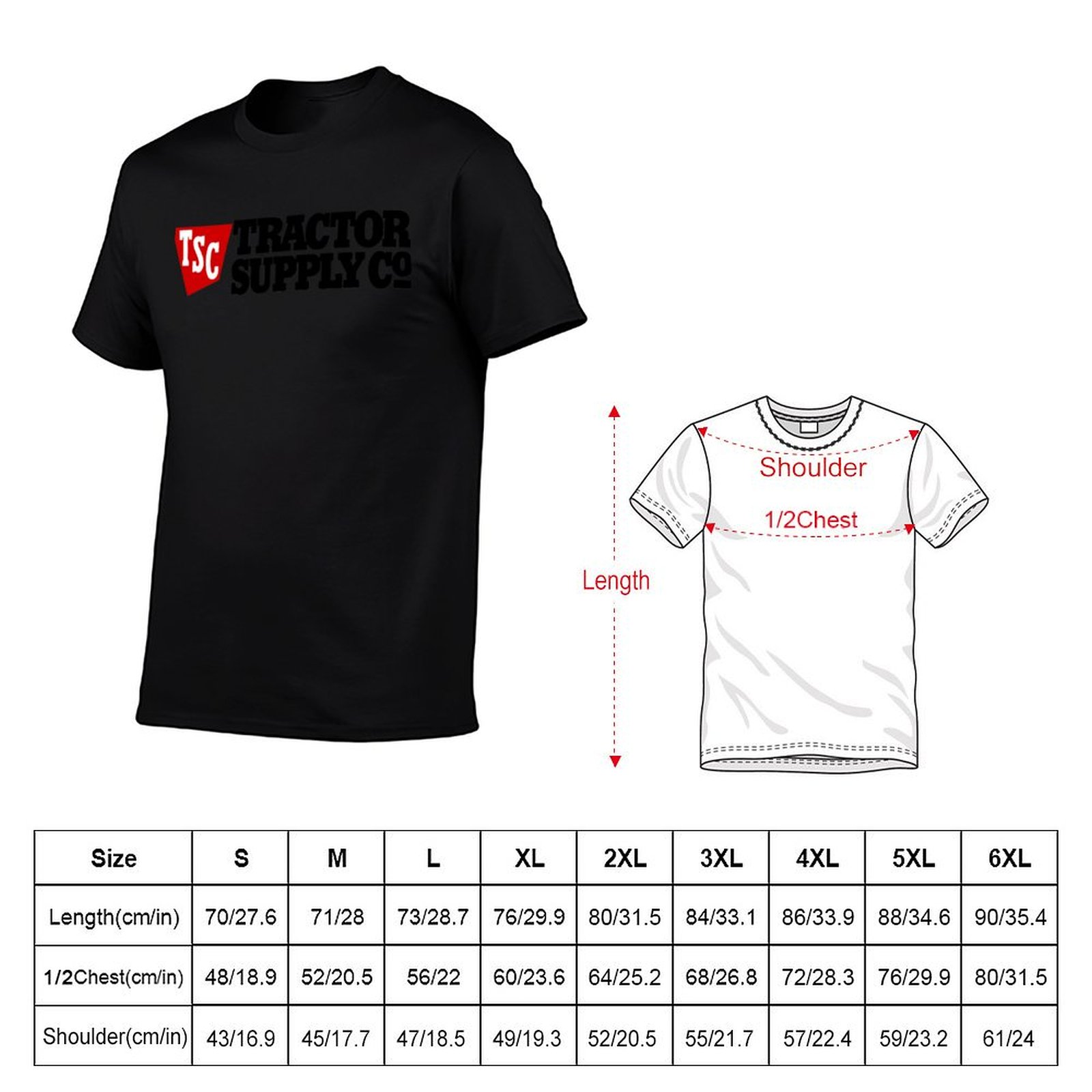 تي شيرت بشعار Tractor Supply T - مراجعة Anime Merchandise Shirt وسعره
