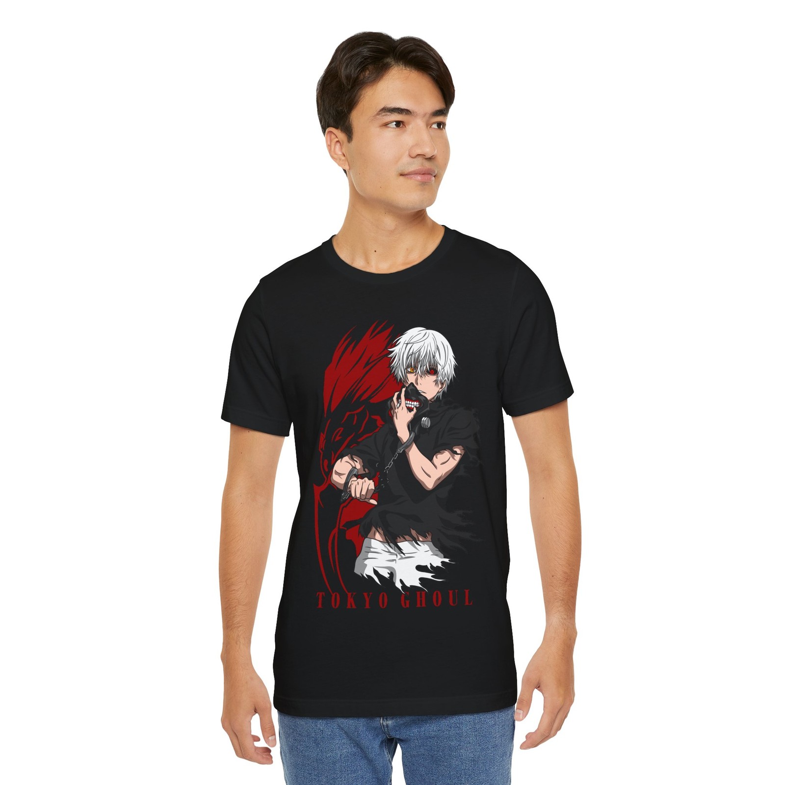 تي شيرت أنمي طوكيو غول، قميص ب - مراجعة Anime Merchandise Shirt وسعره