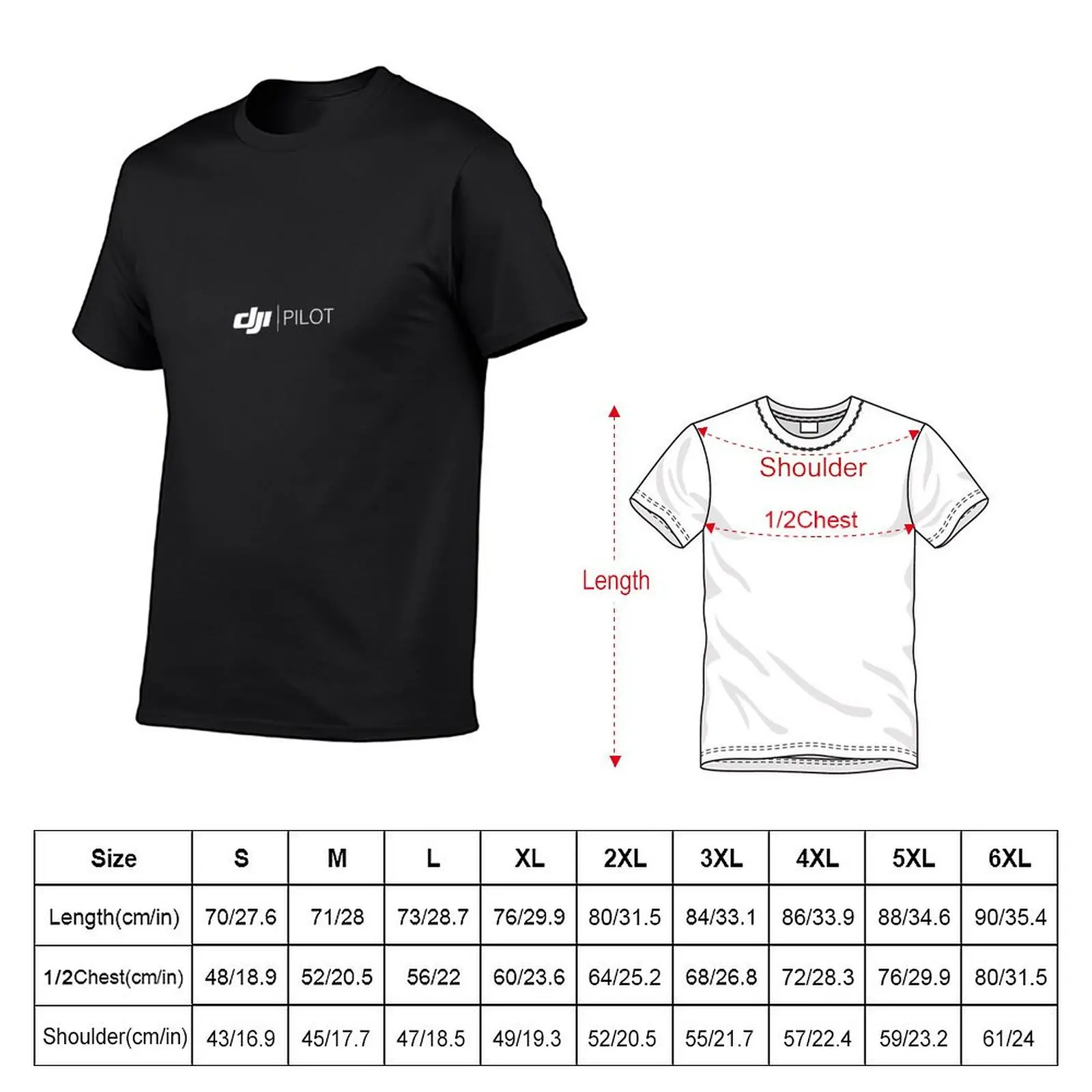 أفضل بائع - تي شيرت DJI Pilot  - مراجعة Anime Merchandise Shirt وسعره