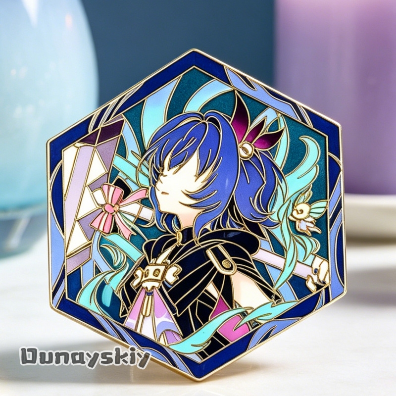CR6.18* شارة معدنية محفورة سدا - مراجعة Anime Merchandise Jacket وسعره
