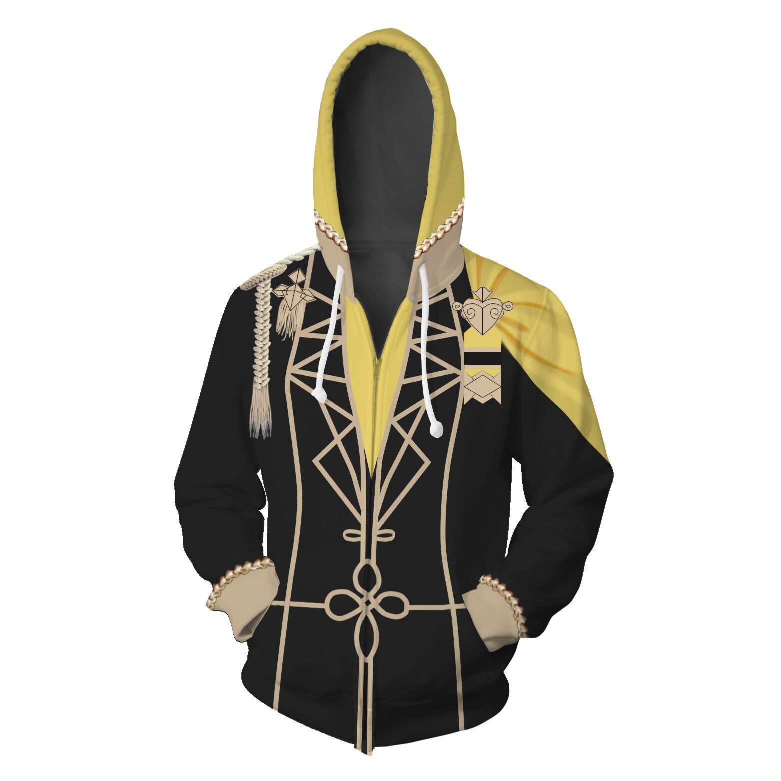 شعار النار: هوديي بطباعة رقمية - مراجعة Anime Merchandise Jacket وسعره