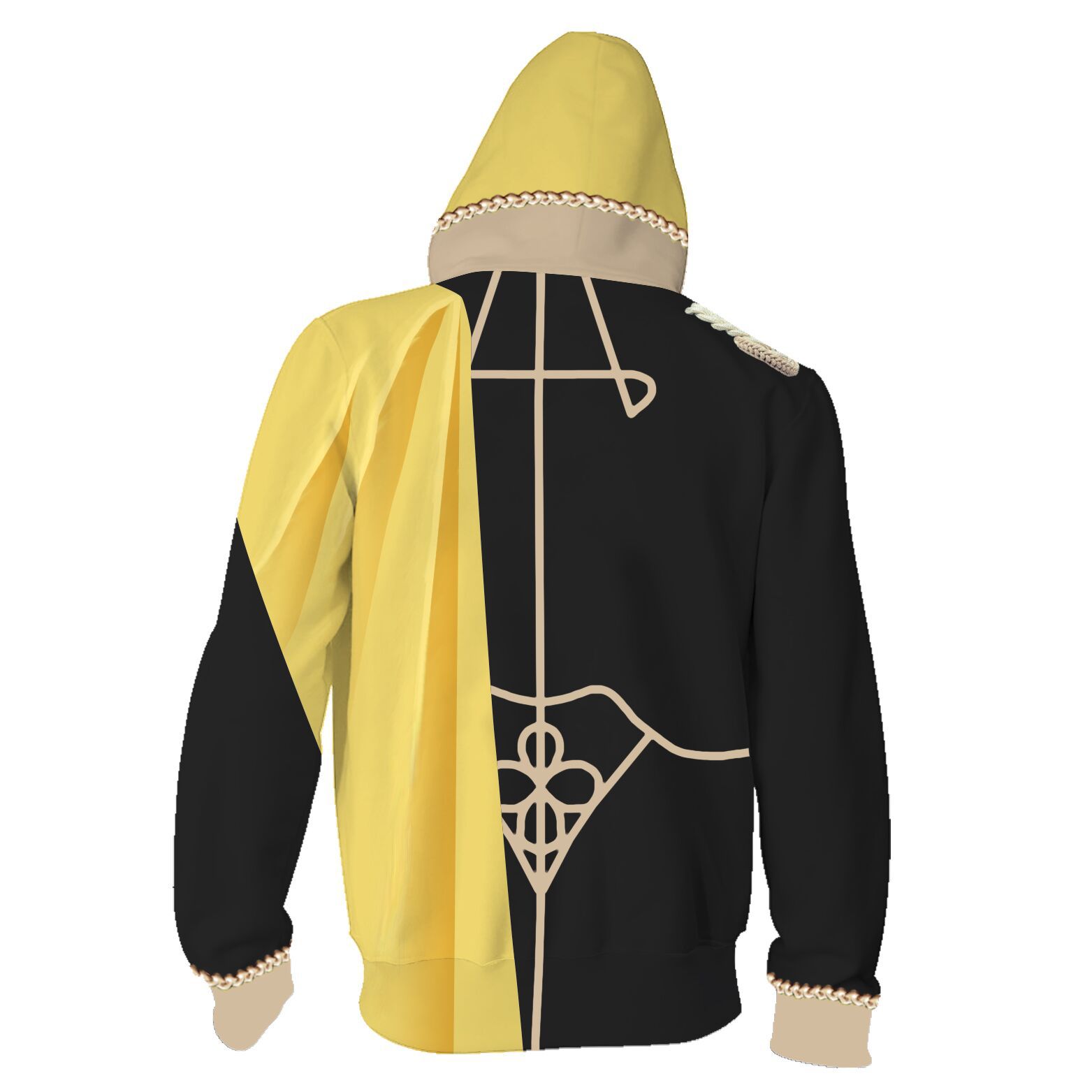 شعار النار: هوديي بطباعة رقمية - مراجعة Anime Merchandise Jacket وسعره
