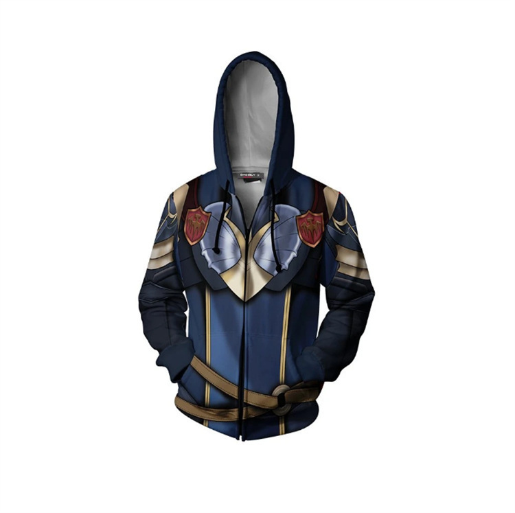 شعار النار: هوديي بطباعة رقمية - مراجعة Anime Merchandise Jacket وسعره